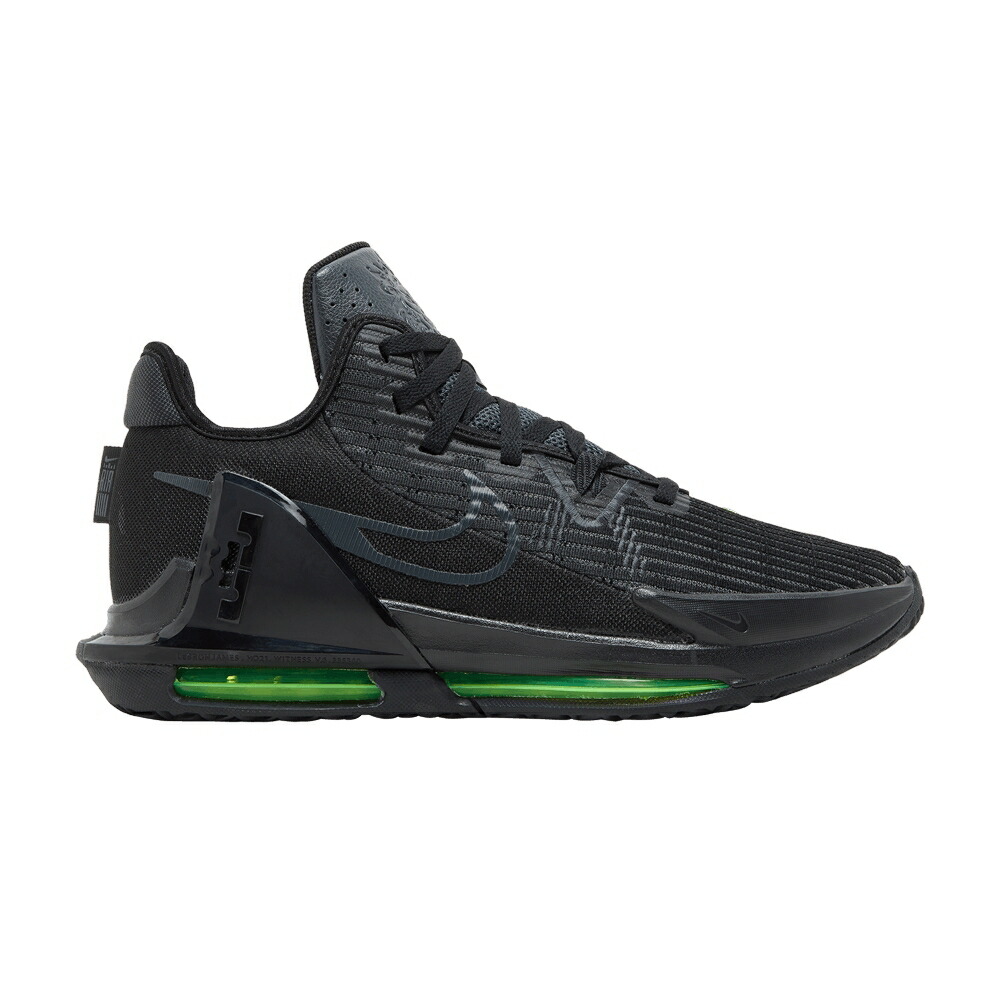 ナイキ レブロン 黒いこと 黒いこと ウィットネス \u0027BLACK VOLT\u0027 スニーカー メンズ NIKE LEBRON WITNESS 6 ANTHRACITE / BLACK ANTHRACITE VOLT BLACK