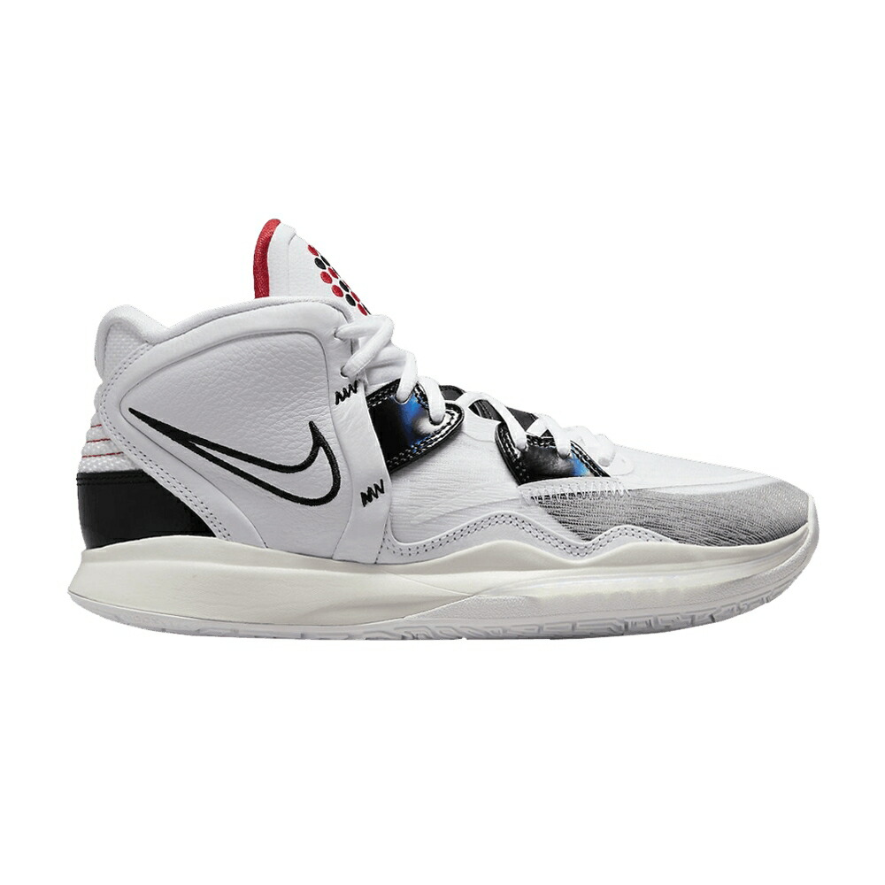 ナイキ カイリー 白いこと 白いこと 赤 赤いこと \u0027MAN MACHINE\u0027 スニーカー メンズ NIKE KYRIE INFINITY EP / WHITE UNIVERSITY RED PHOTON DUST