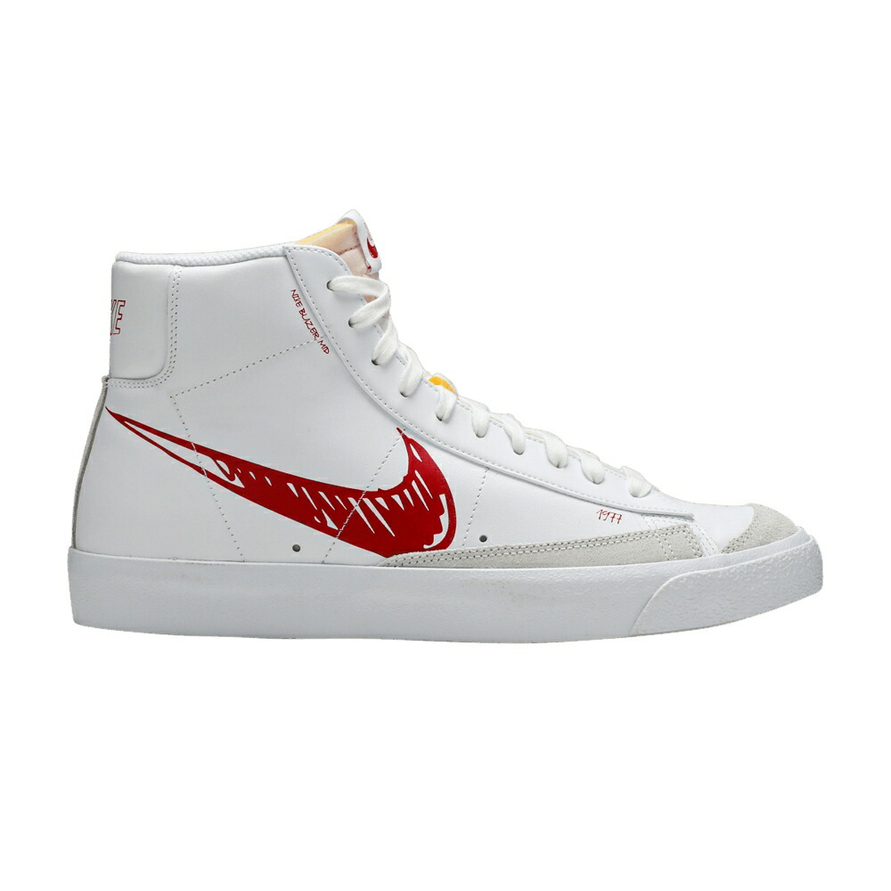 ナイキ ブレイザー ミッド \u0027SKETCH RED\u0027 スニーカー メンズ NIKE BLAZER MID 77 - /