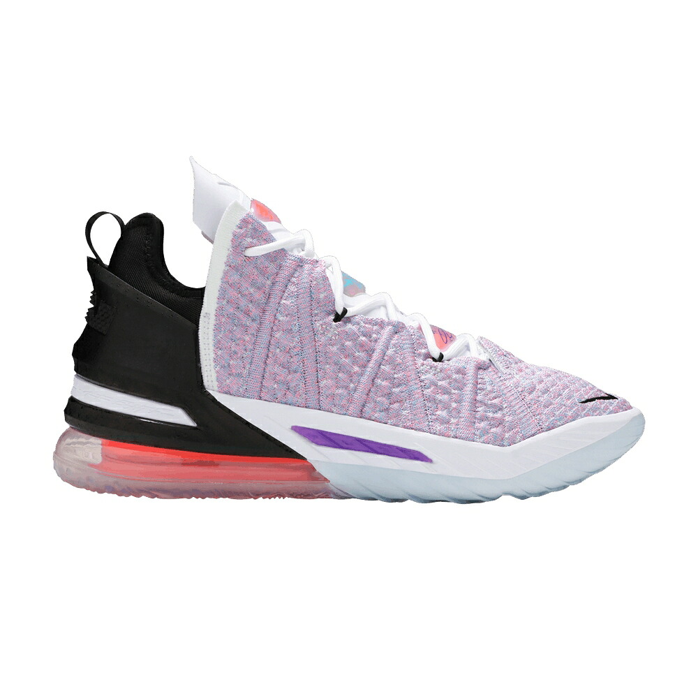 ナイキ レブロン 黒いこと 黒いこと 青碧 青碧 \u0027GRAFFITI\u0027 スニーカー メンズ NIKE LEBRON 18 / MULTI COLOR BLACK CHLORINE BLUE