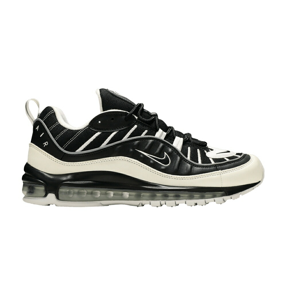 ナイキ マックス 白いこと 白いこと 黒いこと 黒いこと エア湖マックス \u0027WHITE BLACK\u0027 スニーカー メンズ NIKE AIR MAX 98 / WHITE BLACK