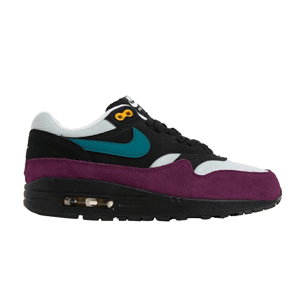 ナイキ マックス 黒色 ブラック エアマックス 'GEODE TEAL' スニーカー レディース NIKE WMNS AIR MAX 1 / BLACK GEODE TEAL｜スニケス
