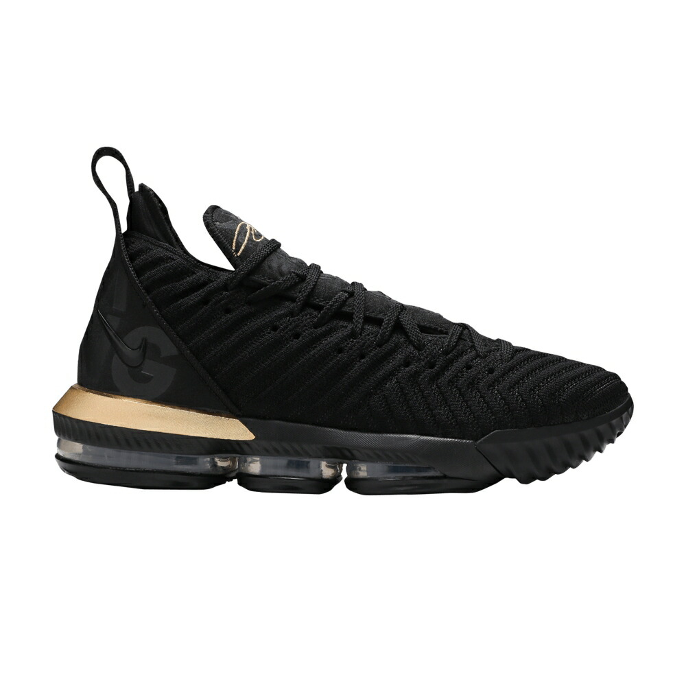 ナイキ レブロン 黒いこと 黒いこと ゴールド \u0027I\u0027M KING\u0027 スニーカー メンズ NIKE LEBRON 16 EP / BLACK METALLIC GOLD BLACK
