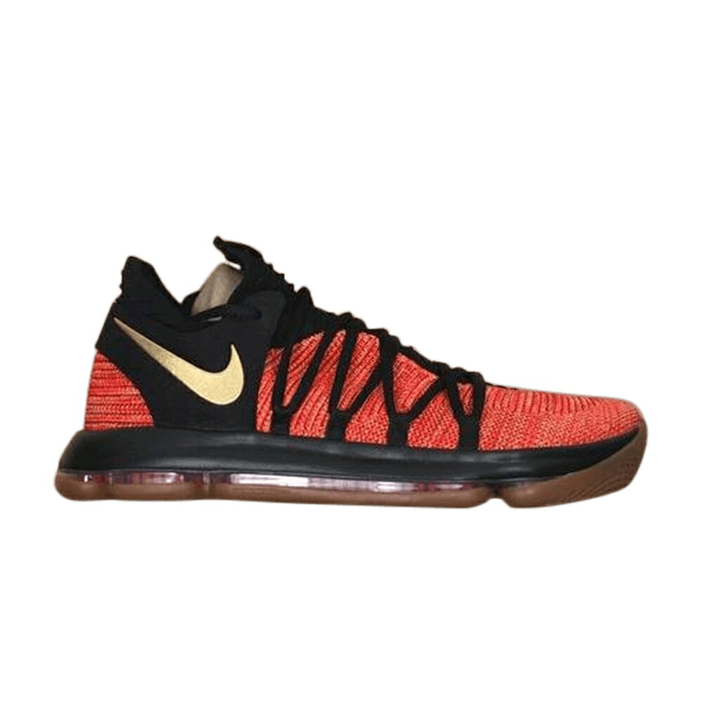 ナイキ 望遠レンズ 赤 赤いこと ゴールド \u0027UNIVERSITY RED\u0027 スニーカー メンズ NIKE ZOOM KD 10 NFS / UNIVERSITY RED METALLIC GOLD
