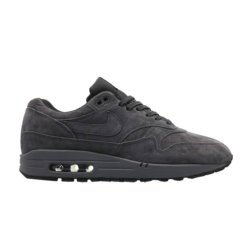 ナイキ マックス 割り増し金 黒いこと 黒いこと エア湖マックス \u0027ANTHRACITE\u0027 スニーカー メンズ NIKE AIR MAX 1 PREMIUM / ANTHRACITE ANTHRACITE BLACK DARK