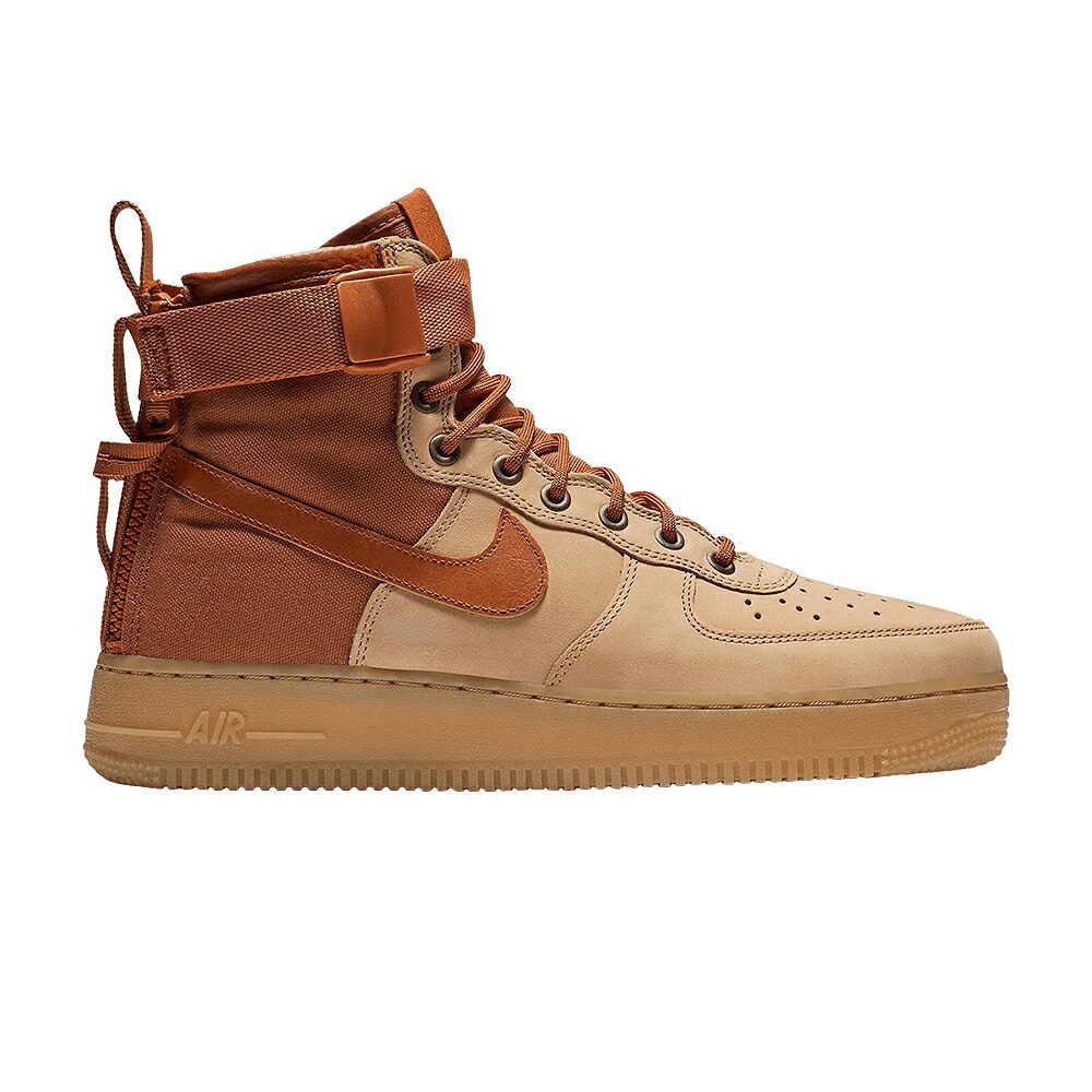 ナイキ ミッド 空軍 \u0027PRALINE\u0027 スニーカー メンズ NIKE 空想科学小説 AIR FORCE 1 MID / PRALINE DARK RUSSET GUM LIGHT
