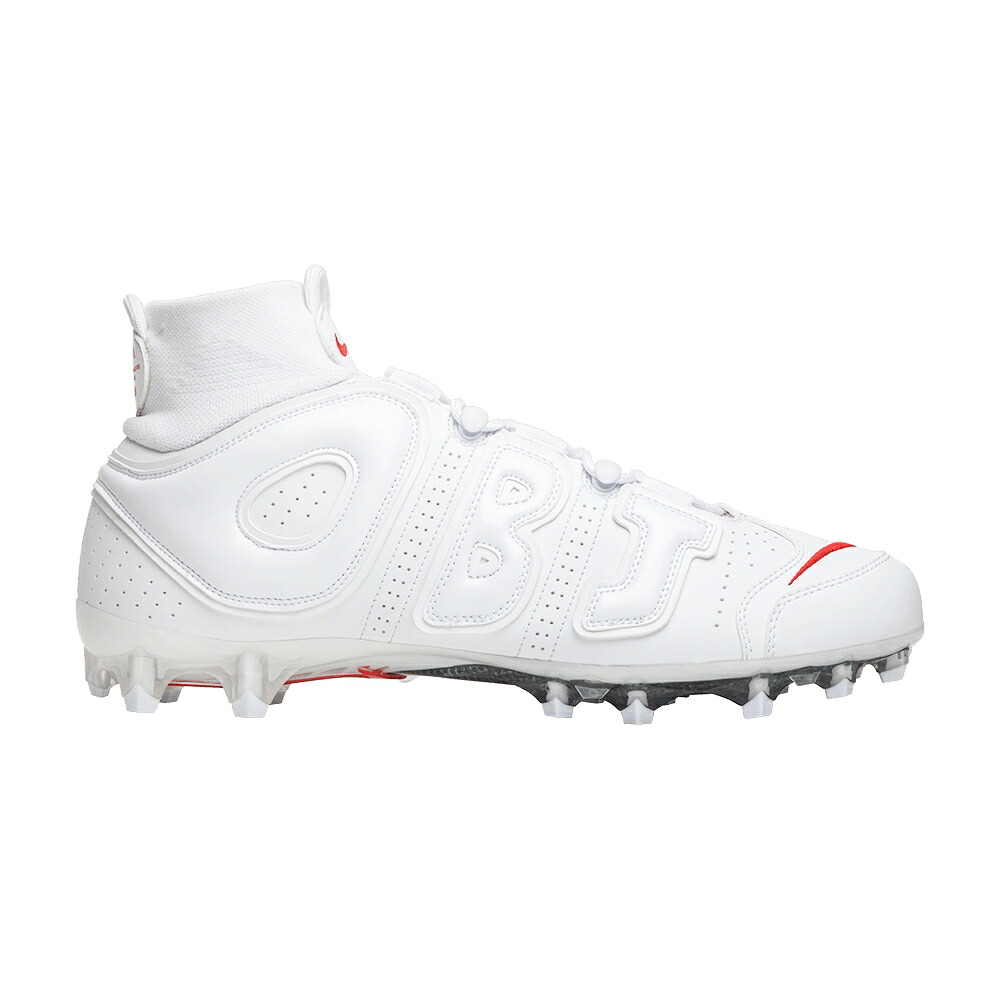 ナイキ シャーク アップテンポ 白色 ホワイト クリムゾン 'WHITE' スニーカー メンズ NIKE VAPOR UNTOUCHABLE SHARK 3 OBJ UPTEMPO / WHITE WHITE CRIMSON｜スニケス