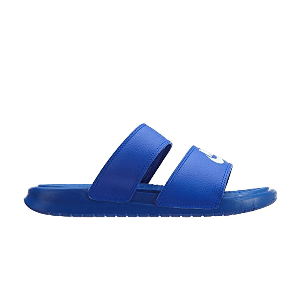 ナイキ ベナッシ サンダル 青色 ブルー 白色 ホワイト 'RACER BLUE' スニーカー レディース NIKE WMNS BENASSI DUO / RACER BLUE WHITE｜スニケス