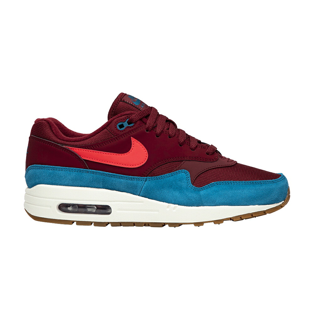 ナイキ マックス ぶどう酒色 バーガンディー エア湖マックス \u0027BURGUNDY TEAL\u0027 スニーカー メンズ NIKE AIR MAX 1 / BURGUNDY TEAL