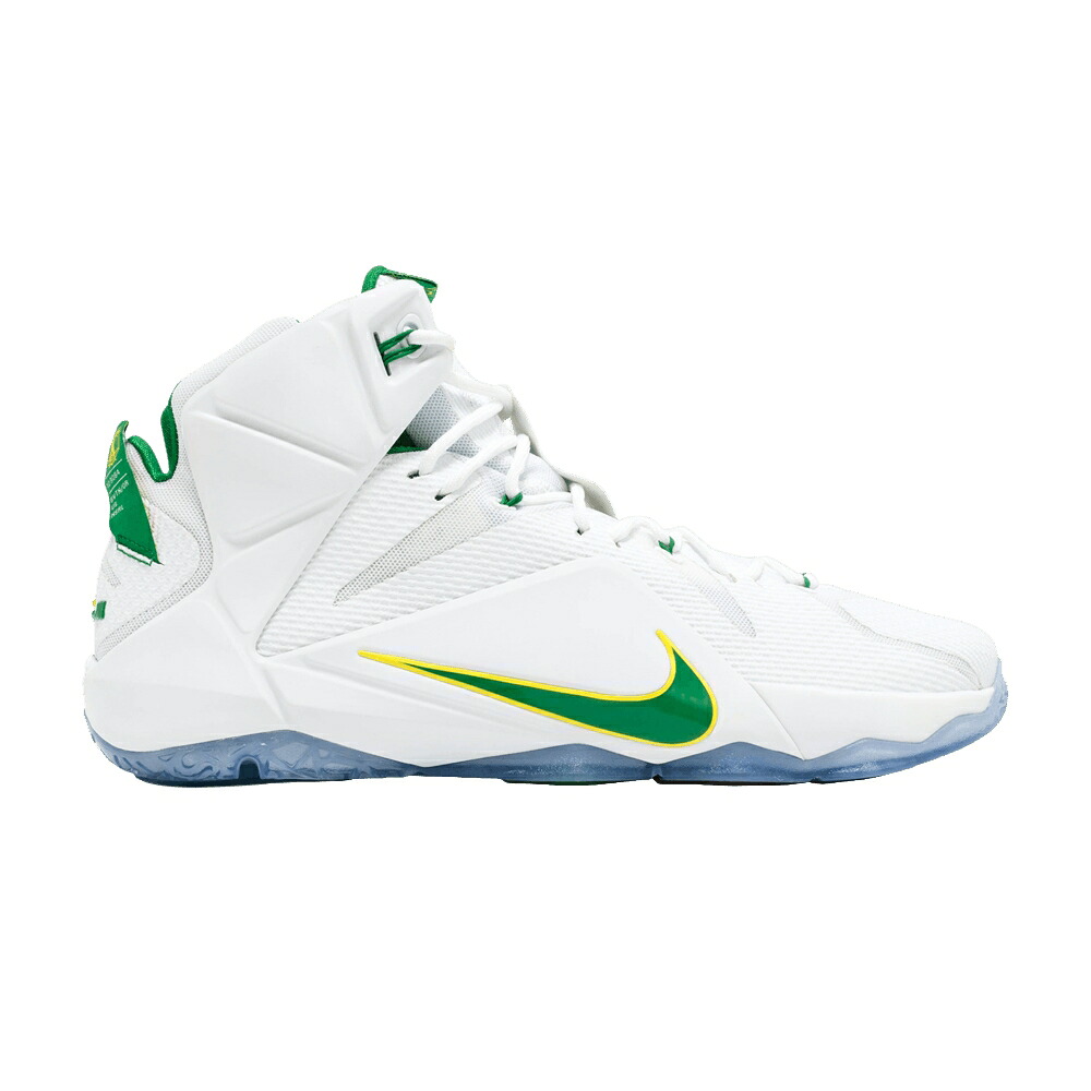 ナイキ レブロン ダックス \u0027ビーバーの州 HOME\u0027 スニーカー メンズ NIKE LEBRON 12 \u0027OREGON DUCKS - PE /