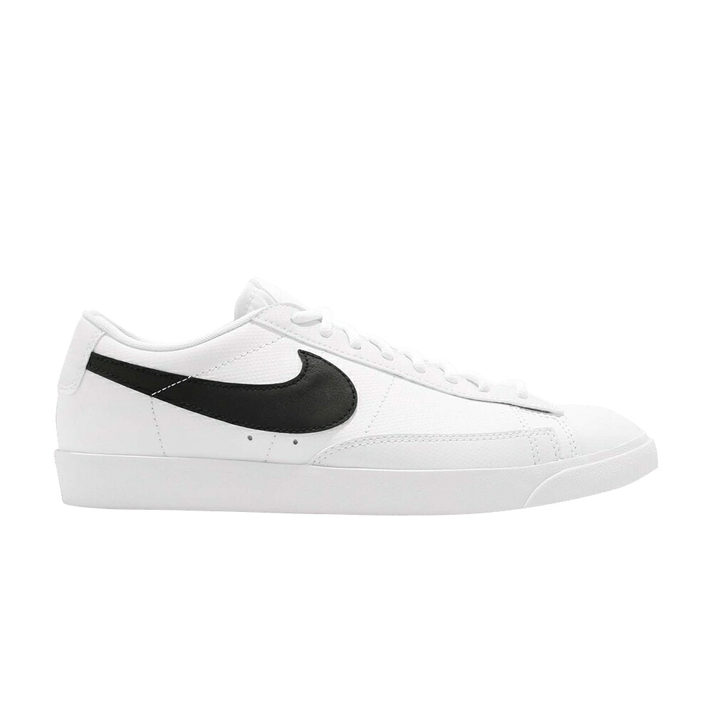 ナイキ ブレイザー なめし革 白いこと 白いこと 黒いこと 黒いこと \u0027WHITE BLACK\u0027 スニーカー メンズ NIKE BLAZER LOW LEATHER / WHITE BLACK WHITE BLACK