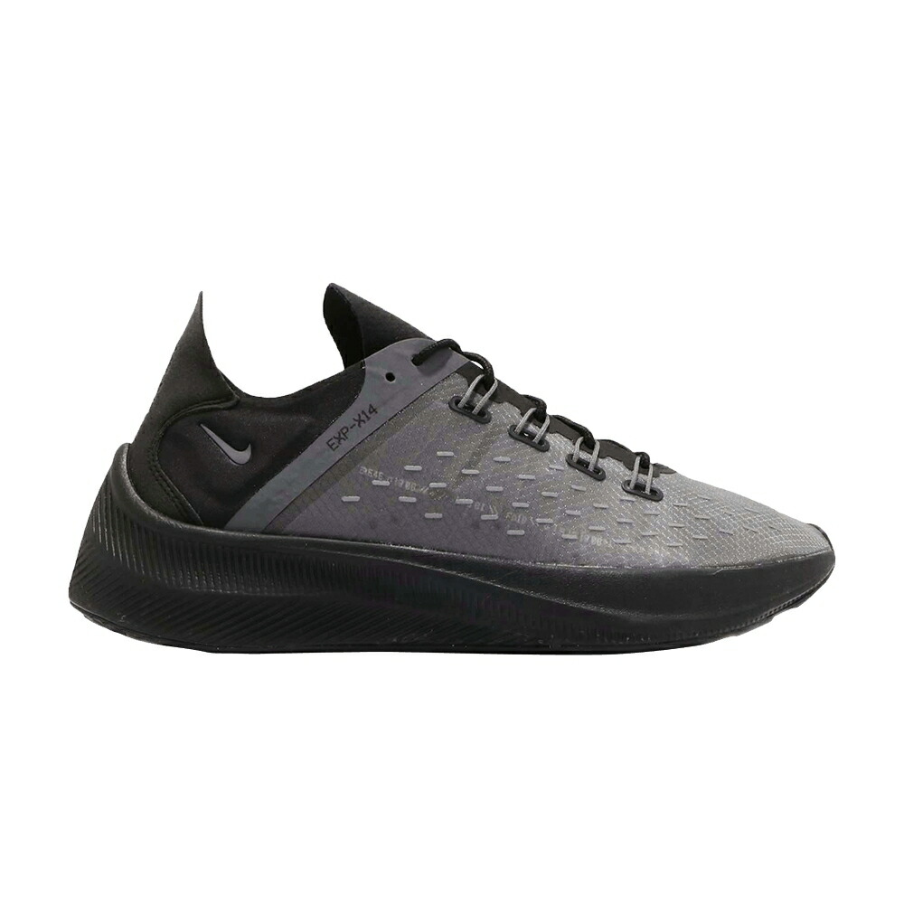 ナイキ 黒いこと 黒いこと 薄墨色 薄墨色 \u0027BLACK\u0027 スニーカー メンズ NIKE EXP X-14 / BLACK DARK GREY WOLF GREY