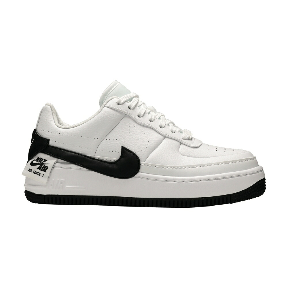 ナイキ 白色 ホワイト 黒色 ブラック エアフォース 'WHITE BLACK' スニーカー レディース NIKE WMNS AIR FORCE 1 JESTER XX / WHITE BLACK|スニケス