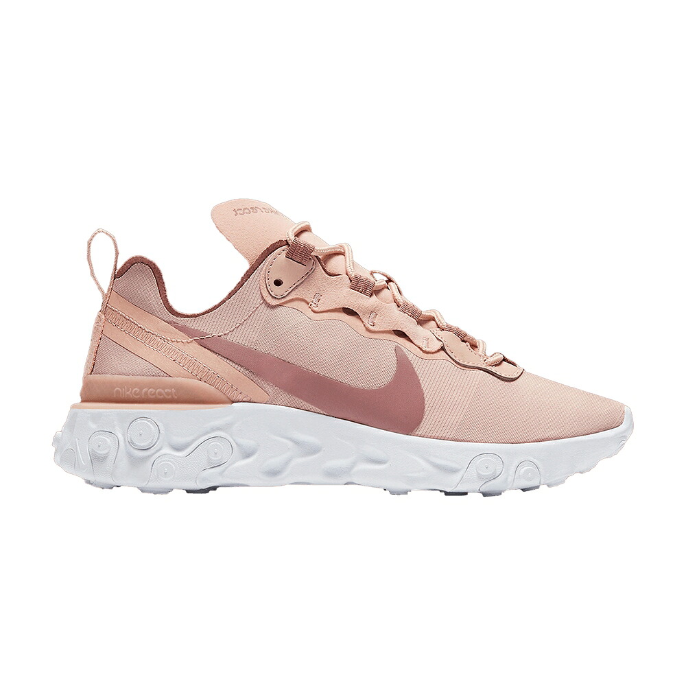 ナイキ リアクト 化学元素 ベージュ 白いこと 白いこと \u0027PARTICLE BEIGE\u0027 スニーカー レディース NIKE WMNS REACT ELEMENT 55 / PARTICLE BEIGE WHITE SMOKEY