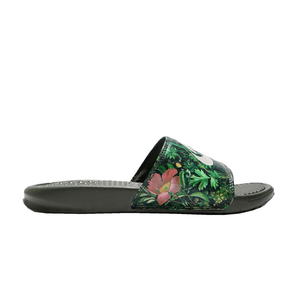 ナイキ ベナッシ サンダル 積貨委託貨物 カーキ \u0027JUST IT\u0027 スニーカー レディース NIKE WMNS BENASSI PRINT DO / CARGO KHAKI LIGHT BONE