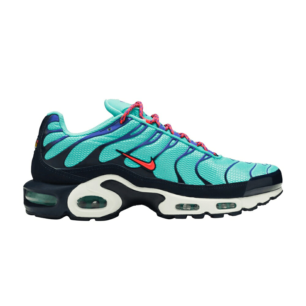 ナイキ マックス 翡翆 ジェード クリムゾン エアマックスプラス \u0027DISCOVER AIR\u0027 スニーカー メンズ NIKE AIR MAX PLUS YOUR / HYPER JADE FLASH CRIMSON