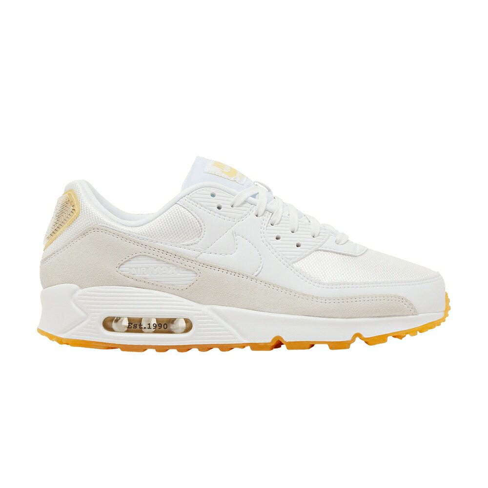 ナイキ マックス 白いこと 白いこと 大気圏マックス \u0027FRANK RUDY\u0027 スニーカー メンズ NIKE AIR MAX 90 SE / SUMMIT WHITE WHITE LEMON WASH
