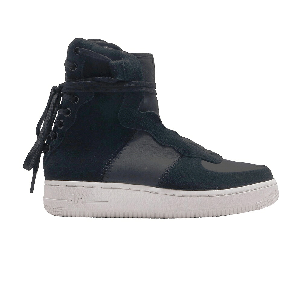 ナイキ 気泡管水準器 黒いこと 黒いこと 空軍 \u0027SAIL\u0027 スニーカー レディース NIKE WMNS AIR FORCE 1 REBEL XX PRM / BLACK BLACK SAIL