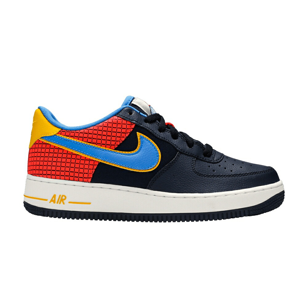 ナイキ 青み 青色 空軍 \u0027PHOTO BLUE\u0027 お坊っちゃん キッズ NIKE AIR FORCE 1 LOW GS / OBSIDIAN PHOTO BLUE もの言う花 マタニティ スニーカー