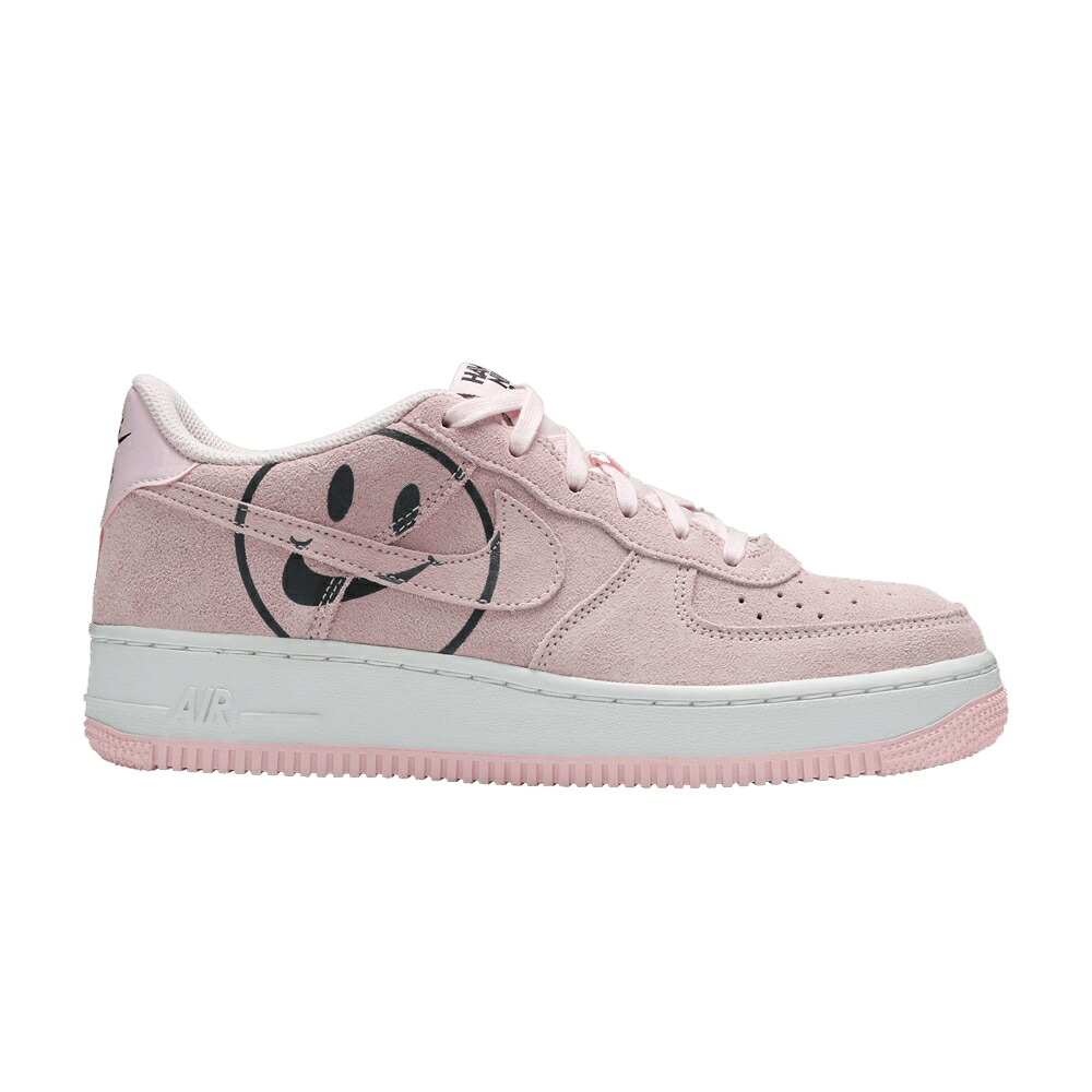 ナイキ さくら色 黒いこと 黒いこと 空軍 \u0027HAVE FOAM\u0027 お坊っちゃん キッズ NIKE AIR FORCE 1 LOW GS A DAY - PINK / PINK FOAM PINK FOAM BLACK もの言う花 マタニティ スニーカー