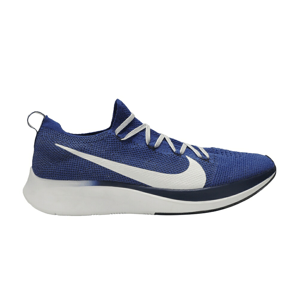 ナイキ ズーム フライニット ディープ 白色 ホワイト 青色 ブルー ズームフライ 'DEEP ROYAL' スニーカー メンズ NIKE ZOOM FLY FLYKNIT / DEEP ROYAL WHITE BLUE VOID|スニケス