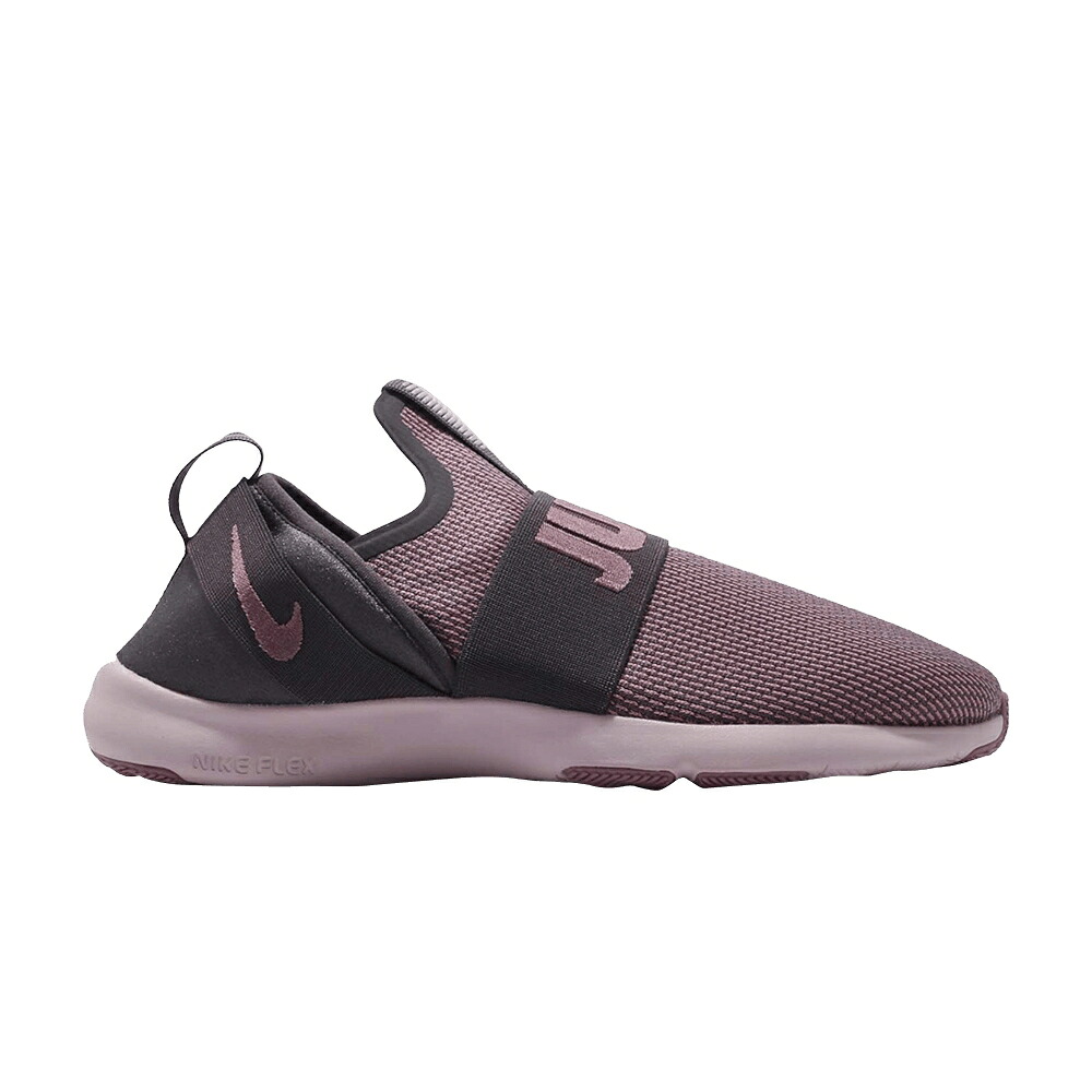 ナイキ 調教師 サンダー 薄墨色 薄墨色 \u0027PLUM DUST\u0027 スニーカー レディース NIKE WMNS FLEX MOTION TRAINER EP WIDE / THUNDER GREY PLUM DUST