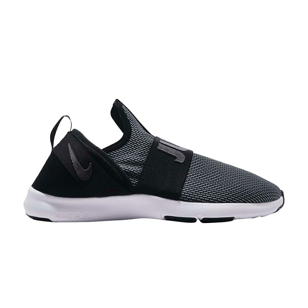ナイキ 調教師 黒いこと 黒いこと 薄墨色 薄墨色 \u0027DARK GREY\u0027 スニーカー レディース NIKE WMNS FLEX MOTION TRAINER EP WIDE / BLACK DARK GREY