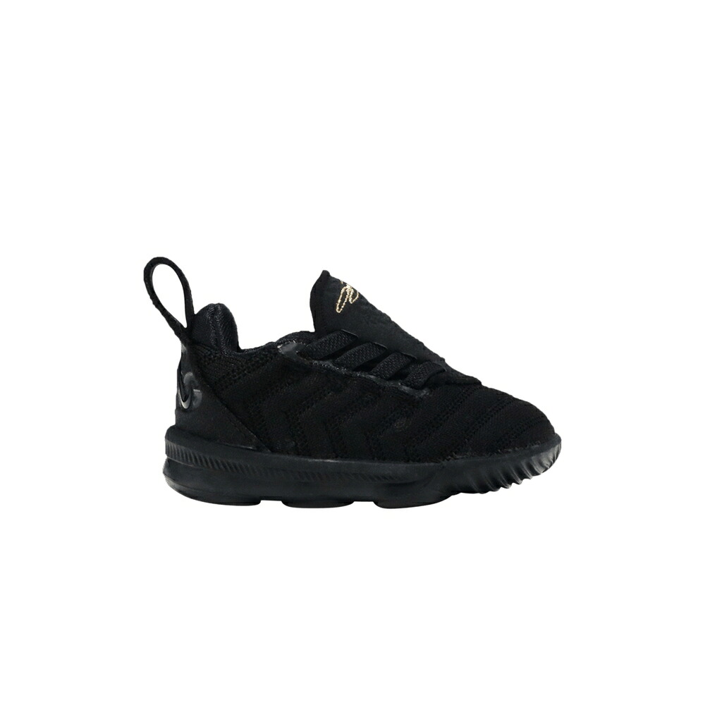 ナイキ レブロン 黒いこと 黒いこと ゴールド \u0027I\u0027M KING\u0027 もの言う花 NIKE LEBRON 16 TD / BLACK METALLIC GOLD