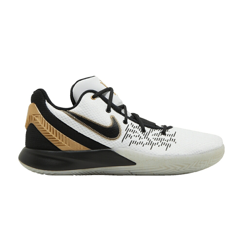 ナイキ カイリー 航空一回り 白いこと 白いこと ゴールド 黒いこと 黒いこと \u0027METALLIC GOLD\u0027 スニーカー メンズ NIKE KYRIE FLYTRAP 2 EP / WHITE METALLIC GOLD BLACK