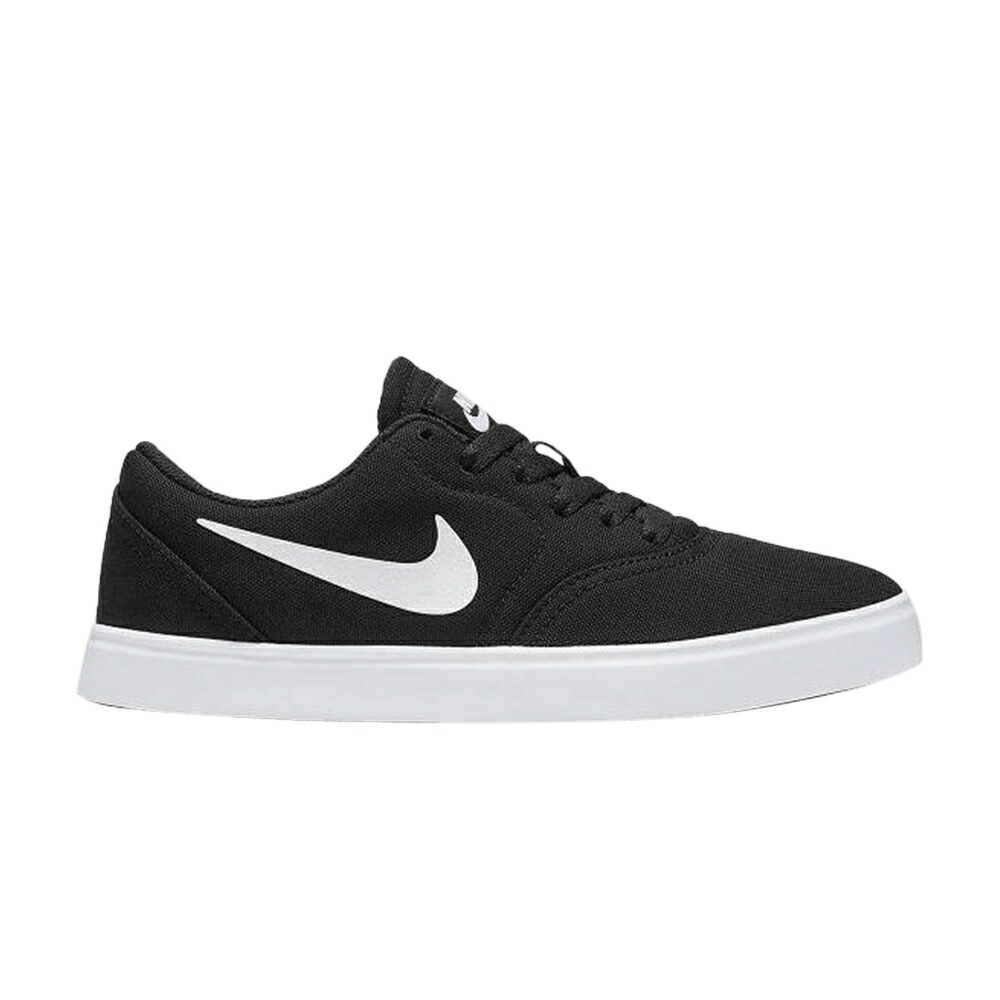 ナイキ エスビー 黒いこと 黒いこと 白いこと 白いこと \u0027BLACK\u0027 お坊っちゃん キッズ NIKE CHECK CANVAS SB GS / BLACK WHITE もの言う花 マタニティ スニーカー
