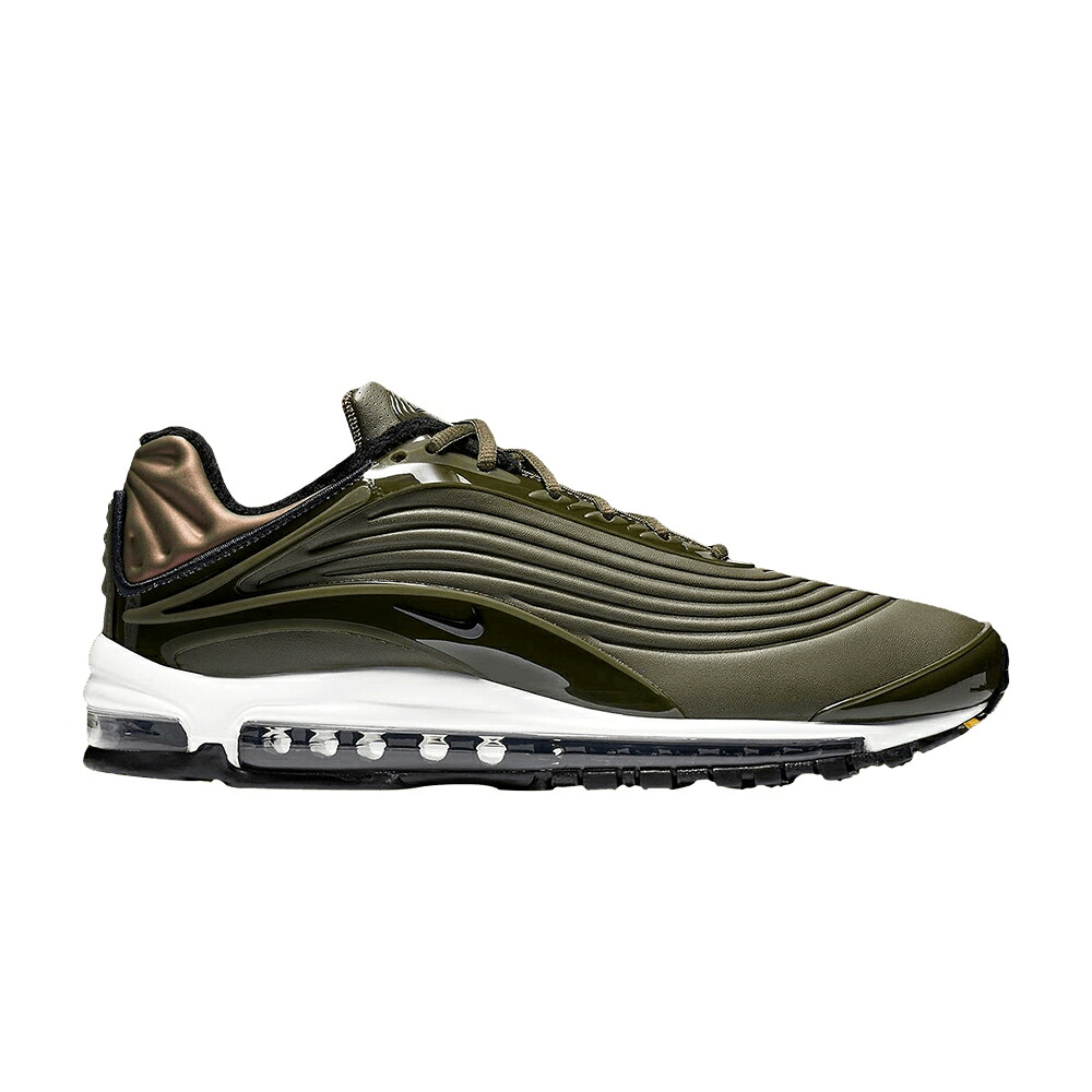 ナイキ マックス デラックス カーゴ カーキ 黒色 ブラック 白色 ホワイト エアマックス 'CARGO KHAKI' スニーカー メンズ NIKE AIR MAX DELUXE SE / CARGO KHAKI BLACK AMARILLO WHITE｜スニケス 37,895円
