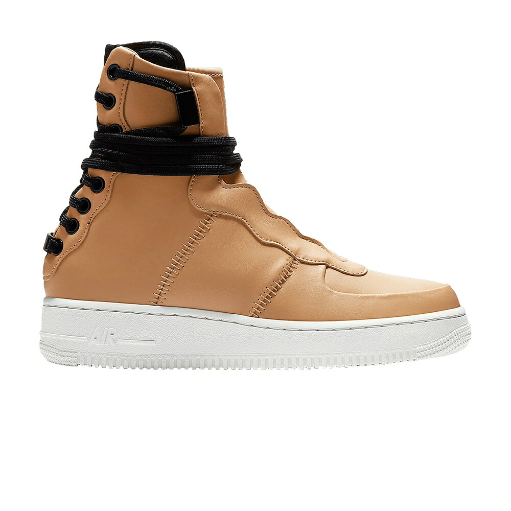 ナイキ 気泡管水準器 白いこと 白いこと 空軍 \u0027PRALINE\u0027 スニーカー レディース NIKE WMNS AIR FORCE 1 REBEL XX / PRALINE WHITE