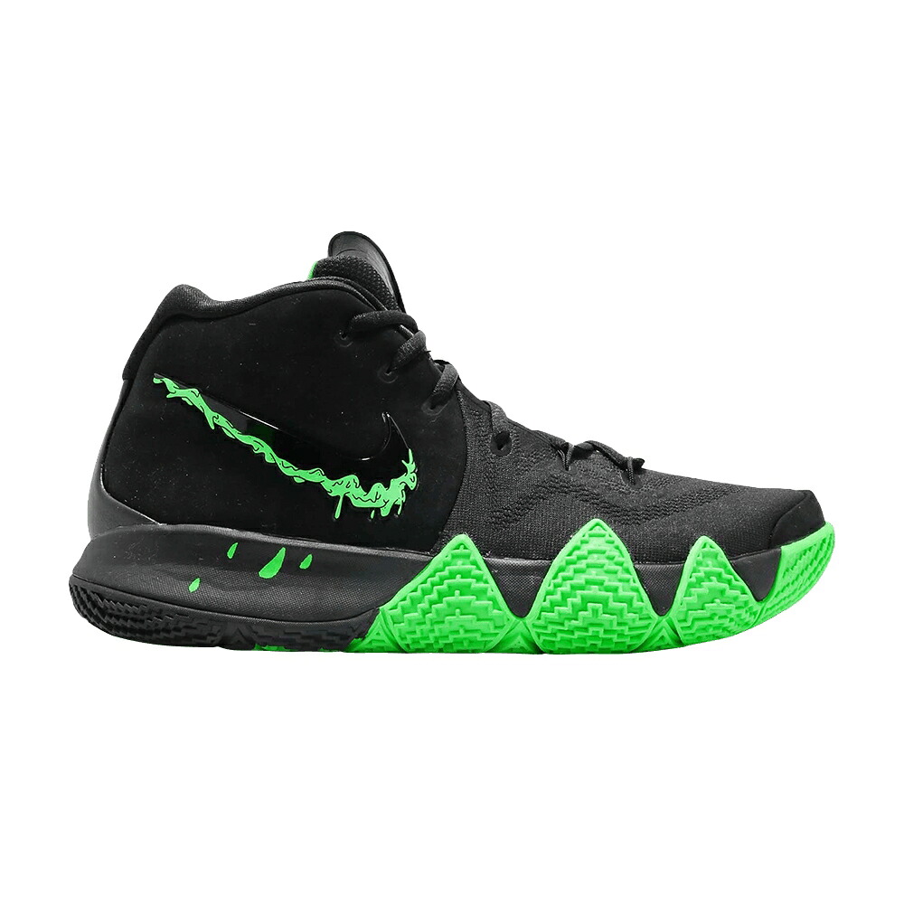 ナイキ カイリー 黒いこと 黒いこと 緑 緑であること \u0027HALLOWEEN\u0027 スニーカー メンズ NIKE KYRIE 4 EP / BLACK RAGE GREEN
