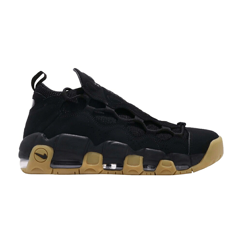 ナイキ 黒いこと 黒いこと 赤銅色 赤銅色 エアモアマネー \u0027BLACK GUM\u0027 スニーカー メンズ NIKE AIR MORE MONEY / BLACK BLACK GUM LIGHT BROWN