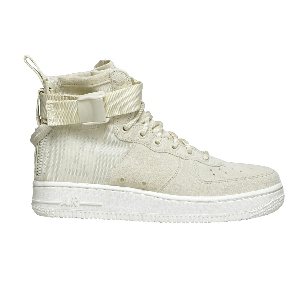 ナイキ ミッド 空軍 \u0027FOSSIL\u0027 スニーカー レディース NIKE WMNS 空想科学小説 AIR FORCE 1 MID / FOSSIL FOSSIL SAIL SAIL