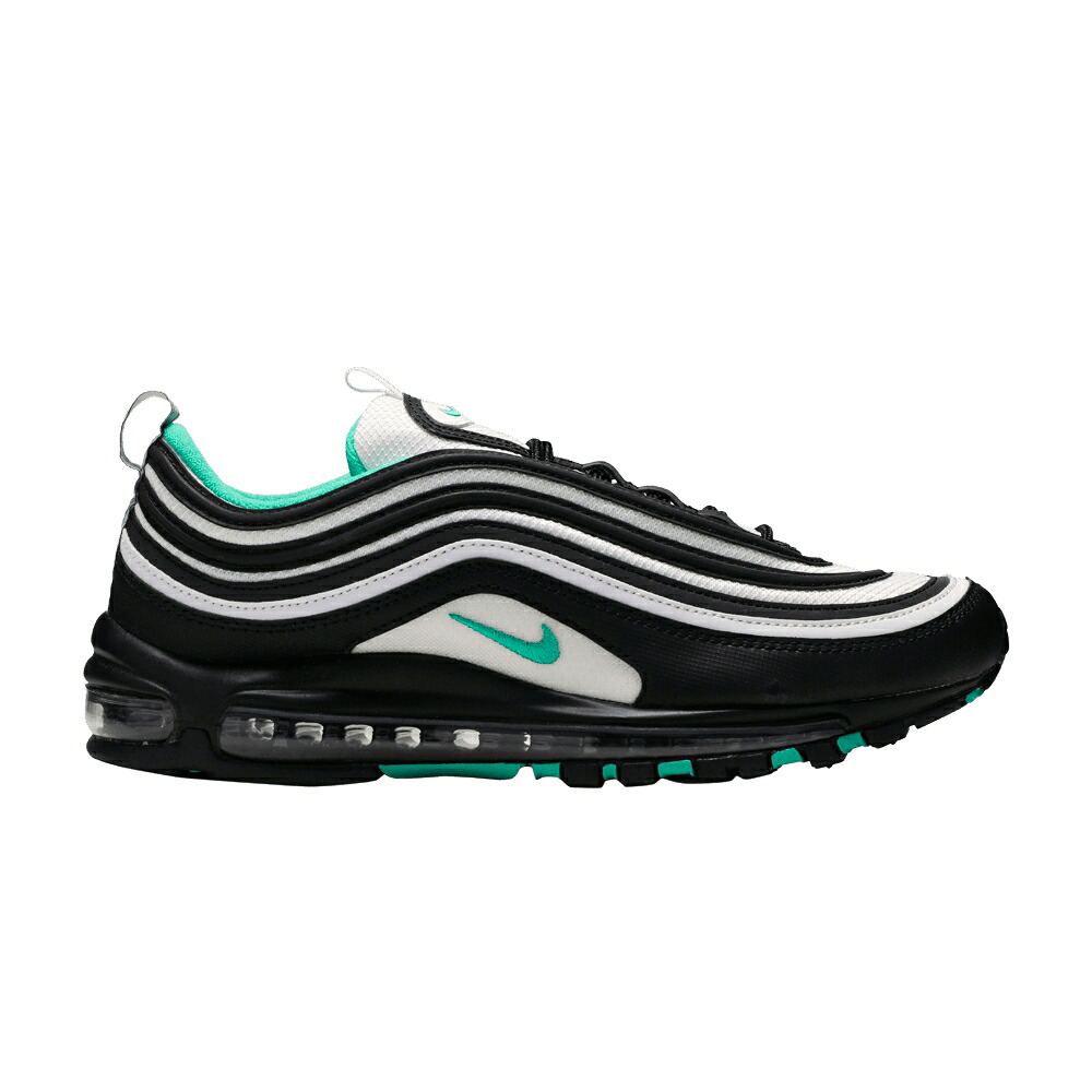 ナイキ マックス 黒いこと 黒いこと 白いこと 白いこと エア湖マックス \u0027CLEAR EMERALD\u0027 スニーカー メンズ NIKE AIR MAX 97 / BLACK CLEAR EMERALD WHITE