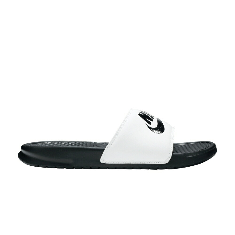 ナイキ ベナッシ サンダル 白いこと 白いこと 黒いこと 黒いこと \u0027WHITE\u0027 スニーカー メンズ NIKE BENASSI SLIDES / WHITE BLACK BLACK