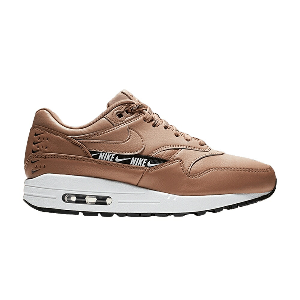 ナイキ マックス エアマックス 'TAN LOGO' スニーカー レディース NIKE WMNS AIR MAX 1 SE / TAN TAN｜スニケス