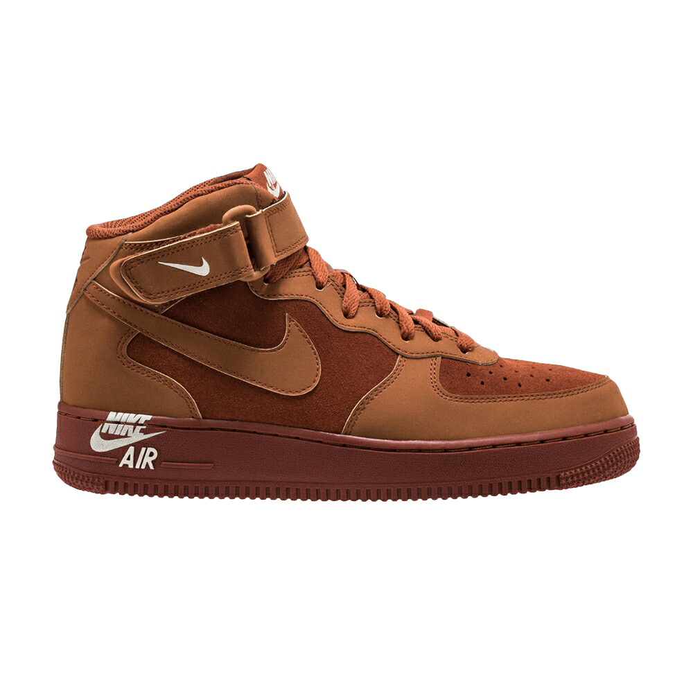 ナイキ ミッド 橙 オレンジ色 空軍 \u002707 \u0027ORANGE\u0027 スニーカー メンズ NIKE AIR FORCE 1 MID / ORANGE ORANGE