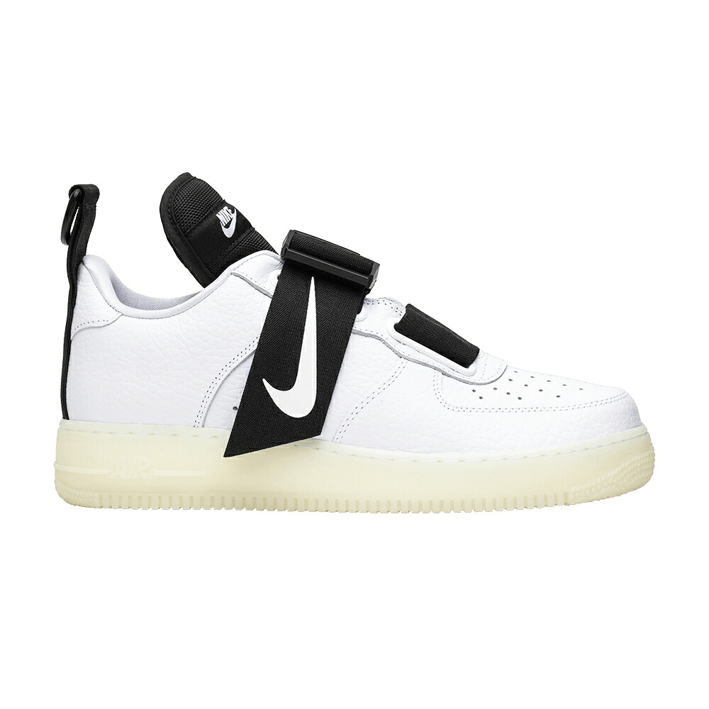 ナイキ 白いこと 白いこと 黒いこと 黒いこと 空軍 \u0027WHITE\u0027 スニーカー メンズ NIKE AIR FORCE 1 LOW UTILITY QS / WHITE BLACK