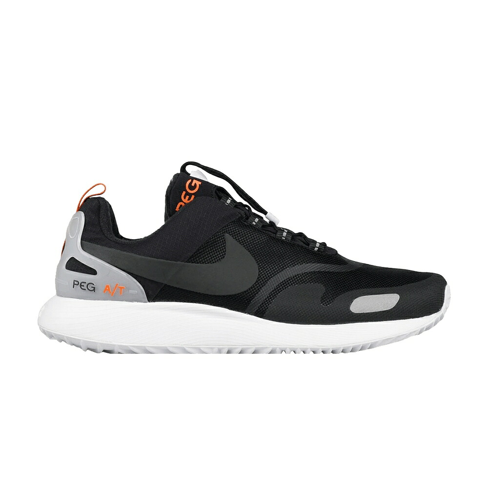 ナイキ ペガサス 黒いこと 黒いこと 白いこと 白いこと 橙 オレンジ色 スニーカー メンズ NIKE AIR PEGASUS A/T PINNACLE / BLACK WHITE SAFETY ORANGE BLACK