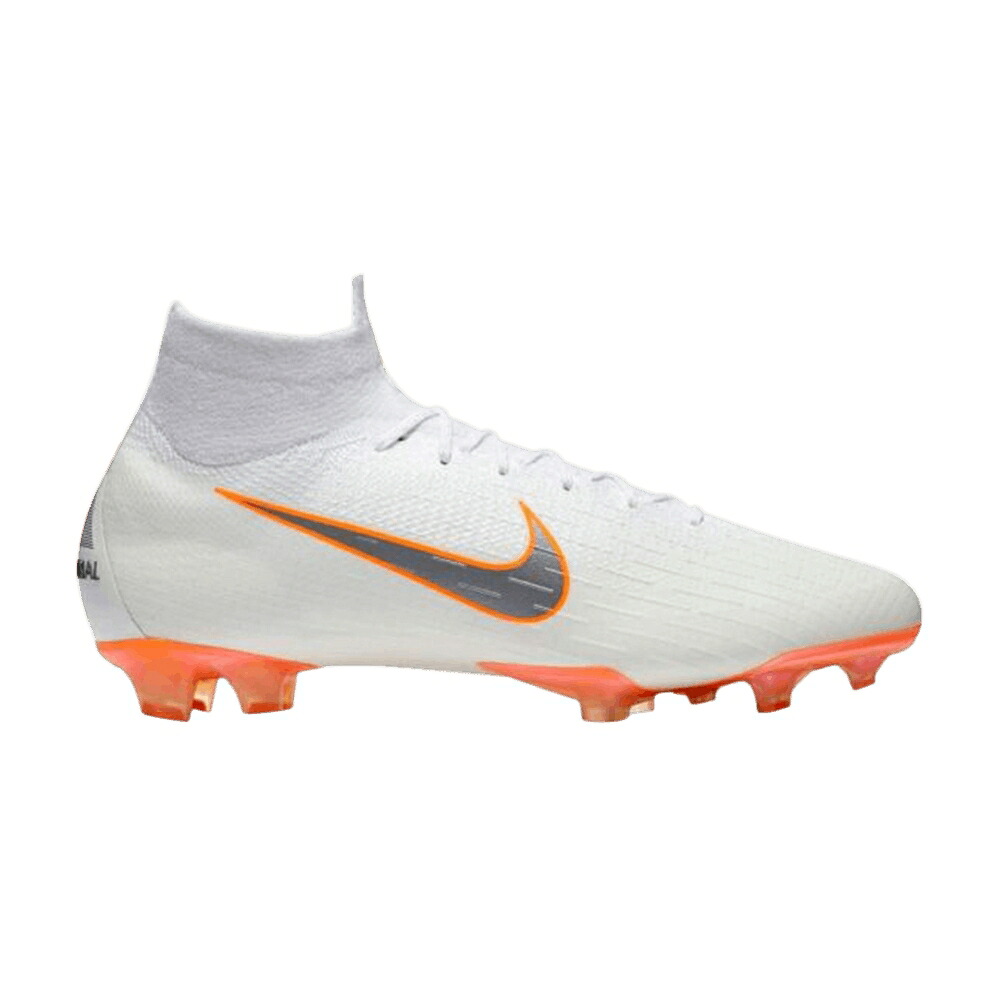 ナイキ エリート 白色 ホワイト クール 灰色 グレー 'TOTAL ORANGE' スニーカー メンズ NIKE MERCURIAL SUPERFLY 360 ELITE FG / WHITE METALLIC COOL GREY TOTAL|スニケス