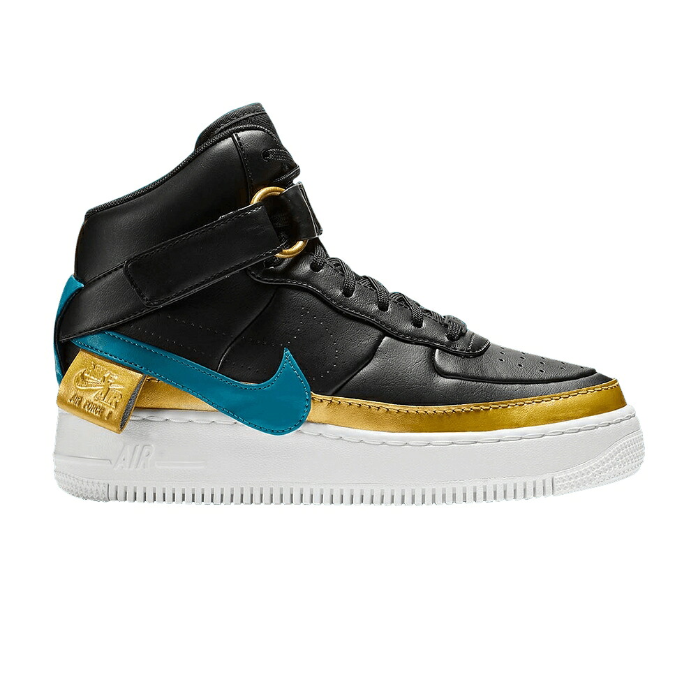 ナイキ ご機嫌 黒いこと 黒いこと 空軍 \u0027BLACK\u0027 スニーカー レディース NIKE WMNS AIR FORCE 1 JESTER XX HIGH / BLACK BLUSTERY DUSTY PEACH