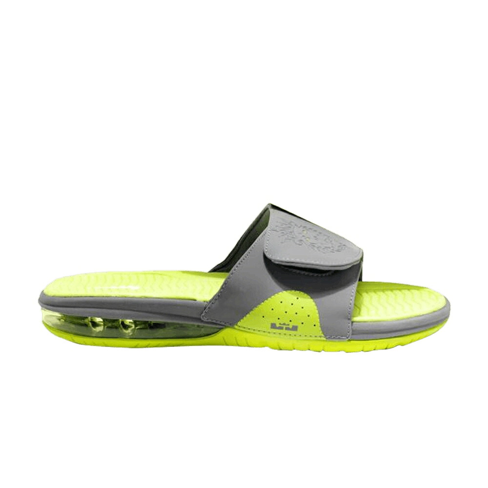 ナイキ レブロン サンダル 冷やりとした 薄墨色 薄墨色 \u0027VOLT\u0027 スニーカー メンズ NIKE AIR LEBRON SLIDE / COOL GREY VOLT