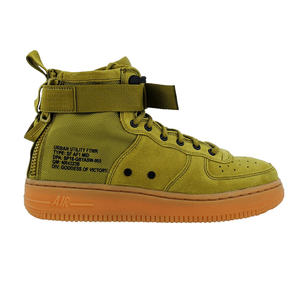 ナイキ 赤銅色 赤銅色 空軍 \u0027DESERT MOSS\u0027 お坊っちゃん キッズ NIKE 空想科学小説 AIR FORCE 1 GS / DESERT MOSS GUM MEDIUM BROWN もの言う花 マタニティ スニーカー