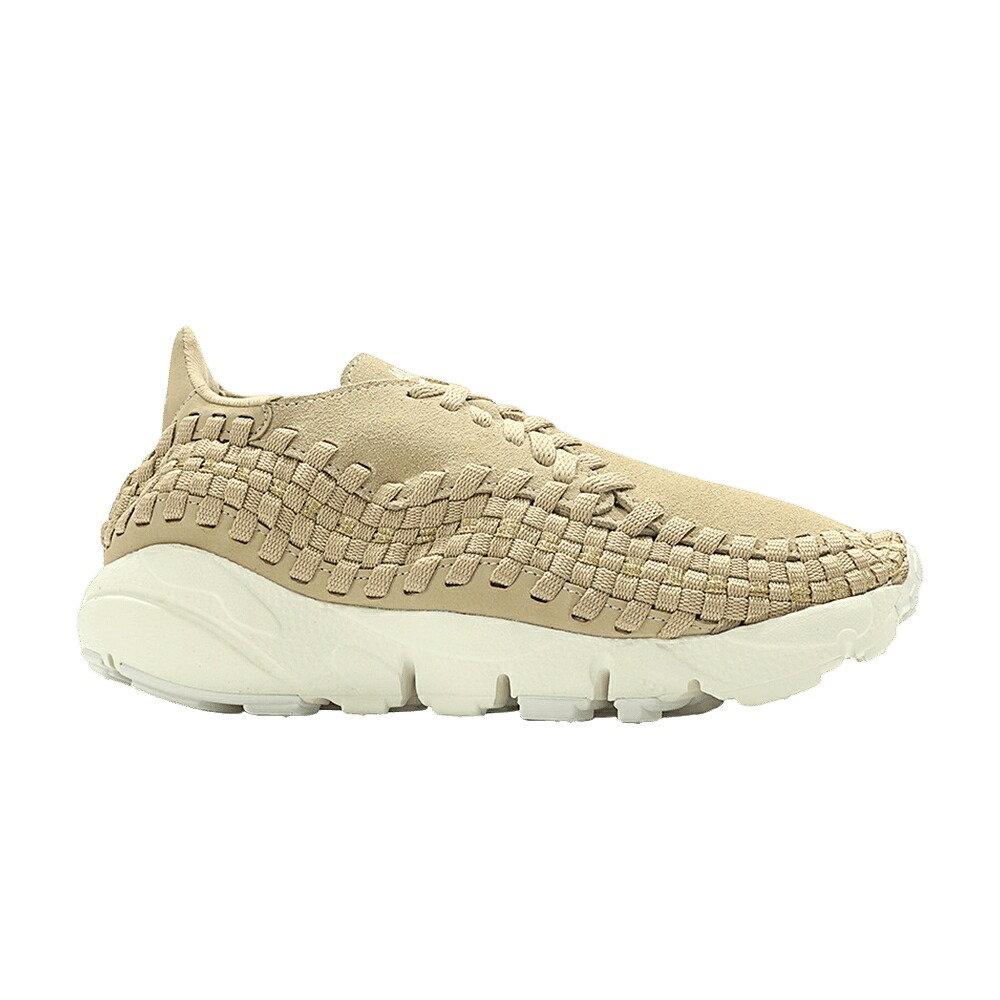 ナイキ ウーブン スニーカー レディース NIKE WMNS AIR FOOTSCAPE WOVEN / MUSHROOM MUSHROOM MUSHROOM SAIL|スニケス