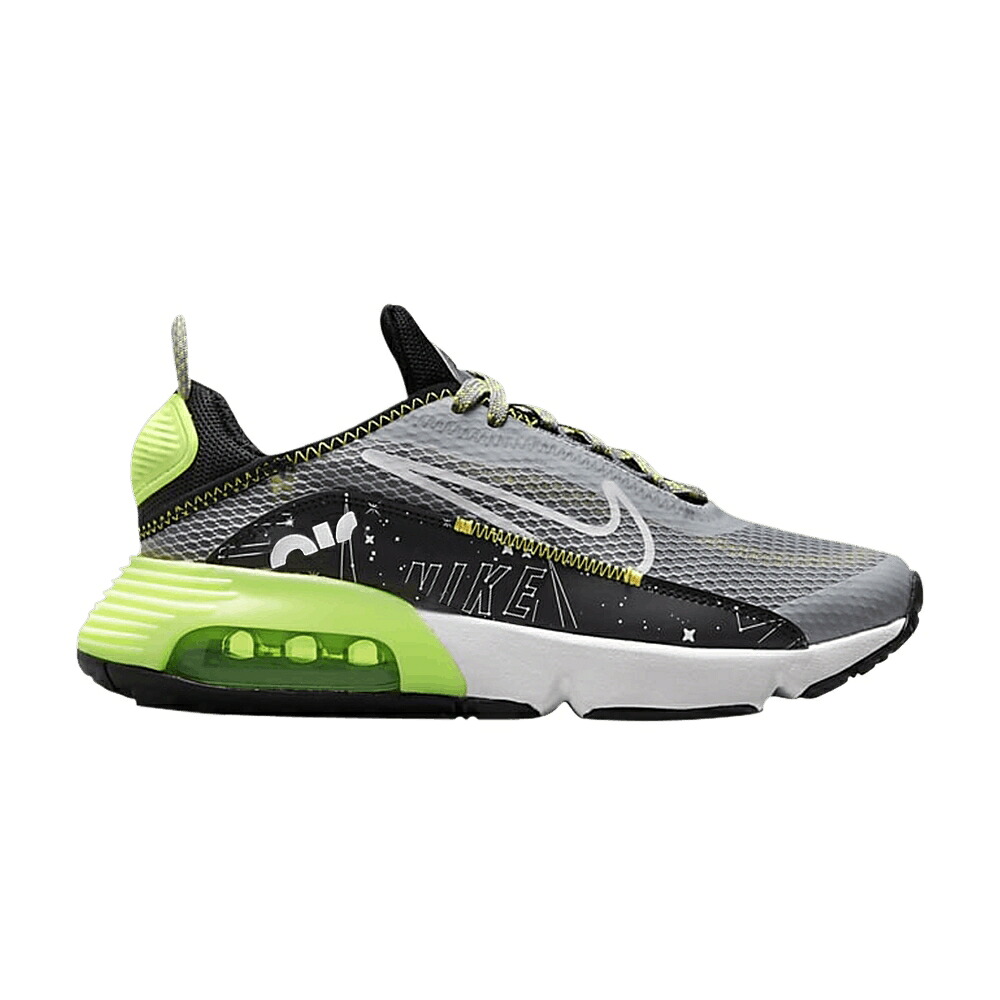 ナイキ マックス 薄墨色 薄墨色 エア湖マックス \u0027CONSTELLATIONS\u0027 お坊っちゃん キッズ NIKE AIR MAX 2090 SE GS / WOLF GREY PHOTON DUST IRON GREY もの言う花 マタニティ スニーカー