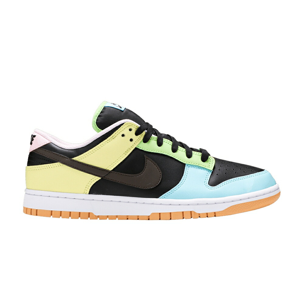 ナイキ ダンク 黒いこと 黒いこと さくら色 ダンクロー FREE.99 スニーカー メンズ NIKE DUNK LOW SE - BLACK / BLACK DARK CHOCOLATE COPA PINK