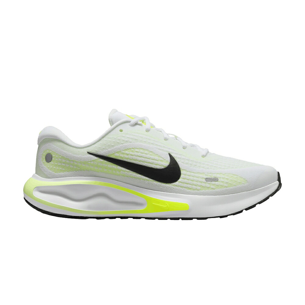 ナイキ 幽客 白いこと 白いこと 黒いこと 黒いこと \u0027WHITE VOLT\u0027 スニーカー メンズ NIKE JOURNEY RUN BARELY / BARELY VOLT VOLT WHITE BLACK