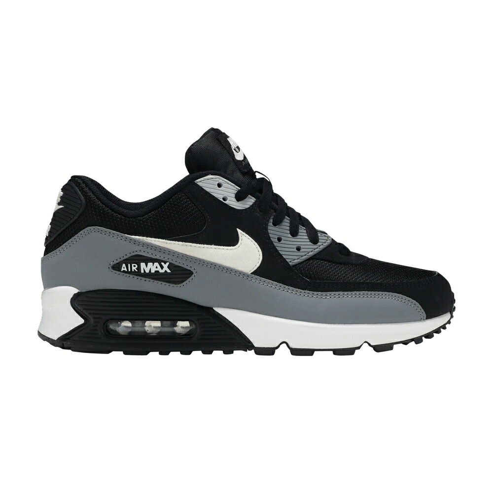ナイキ マックス 黒色 ブラック 白色 ホワイト クール 灰色 グレー エアマックス 'COOL GREY' スニーカー メンズ NIKE AIR MAX 90 ESSENTIAL / BLACK WHITE COOL GREY|スニケス